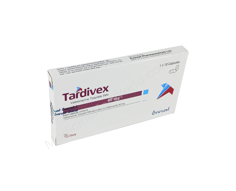 Tardivex- Родовое Valbenazine- Everest Pharma
