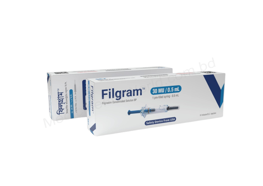 Filgram- 通用的 FILGRASTIM- Eskayef制药有限公司