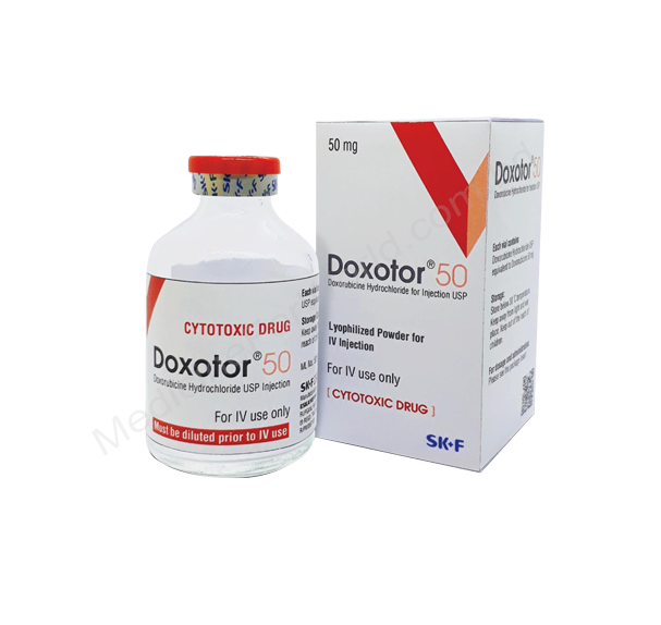 DOXOTOR- 通用的 Doxorubicin Hydrochloride- Eskayef制药有限公司