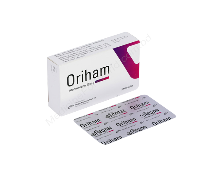 Oriham- 通用的 Atomoxetine Hydrochloride- 孟家拉伊斯达制药