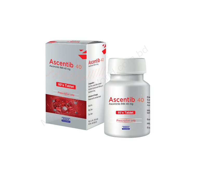 Ascentib- 通用的 Asciminib- Ziska Pharma